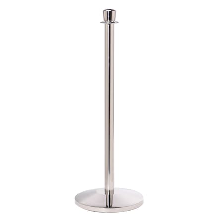 RopeMaster 351, Crown Top, Sloped Base, Polished Stainless Steel